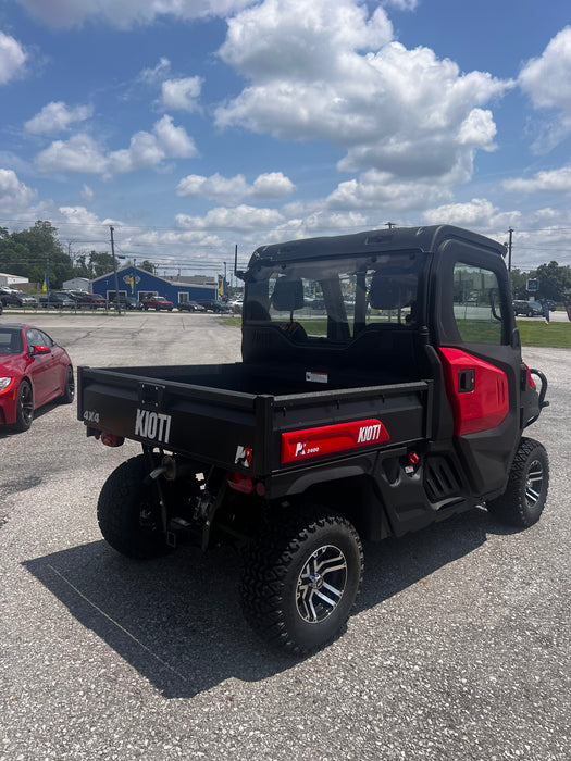 Kioti K9 2400SWC K9 2400 Naranja Con Cabina Sin Llantas