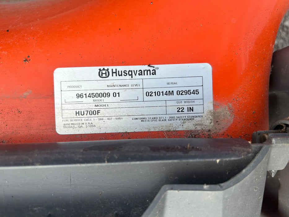 Husqvarna 961450009-01 (HU700F)