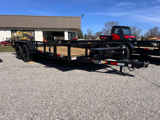 H&H Trailers H8216TRS-070 16 ft. Steel Utility Trailer