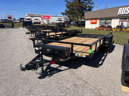 H&H Trailers H8216TRS-070 16 ft. Steel Utility Trailer
