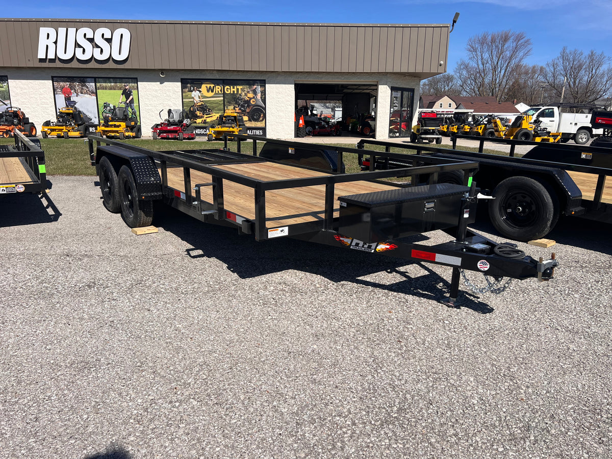 H&H Trailers H8216TRS-070 16 ft. Steel Utility Trailer