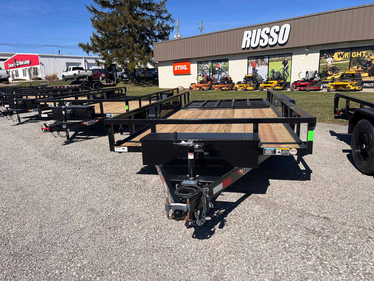 H&H Trailers H8216TRS-070 16 ft. Steel Utility Trailer