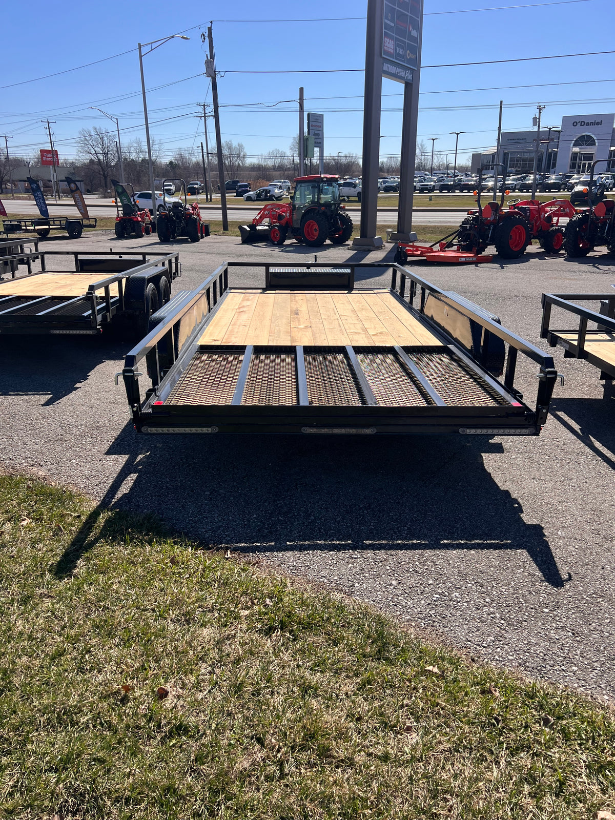 H&H Trailers H8216TRS-070 16 ft. Steel Utility Trailer