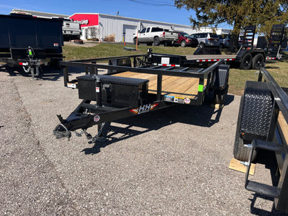 H&H Trailers H7610RS-030 10 ft. Steel Utility Trailer