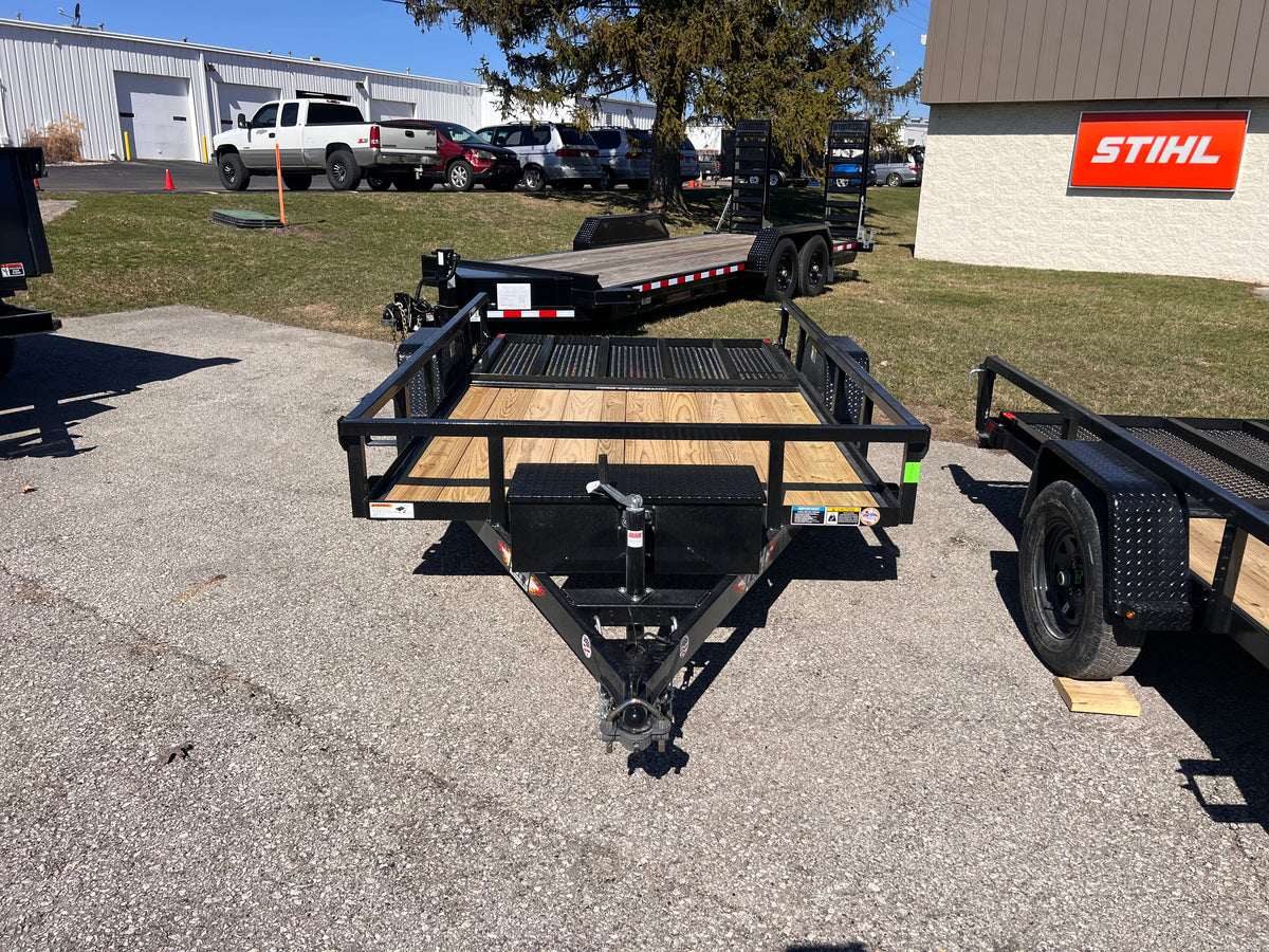 H&H Trailers H7610RS-030 10 ft. Steel Utility Trailer
