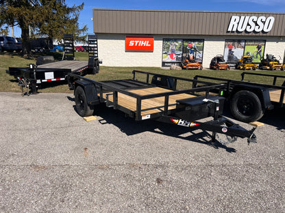 H&H Trailers H7610RS-030 10 ft. Steel Utility Trailer