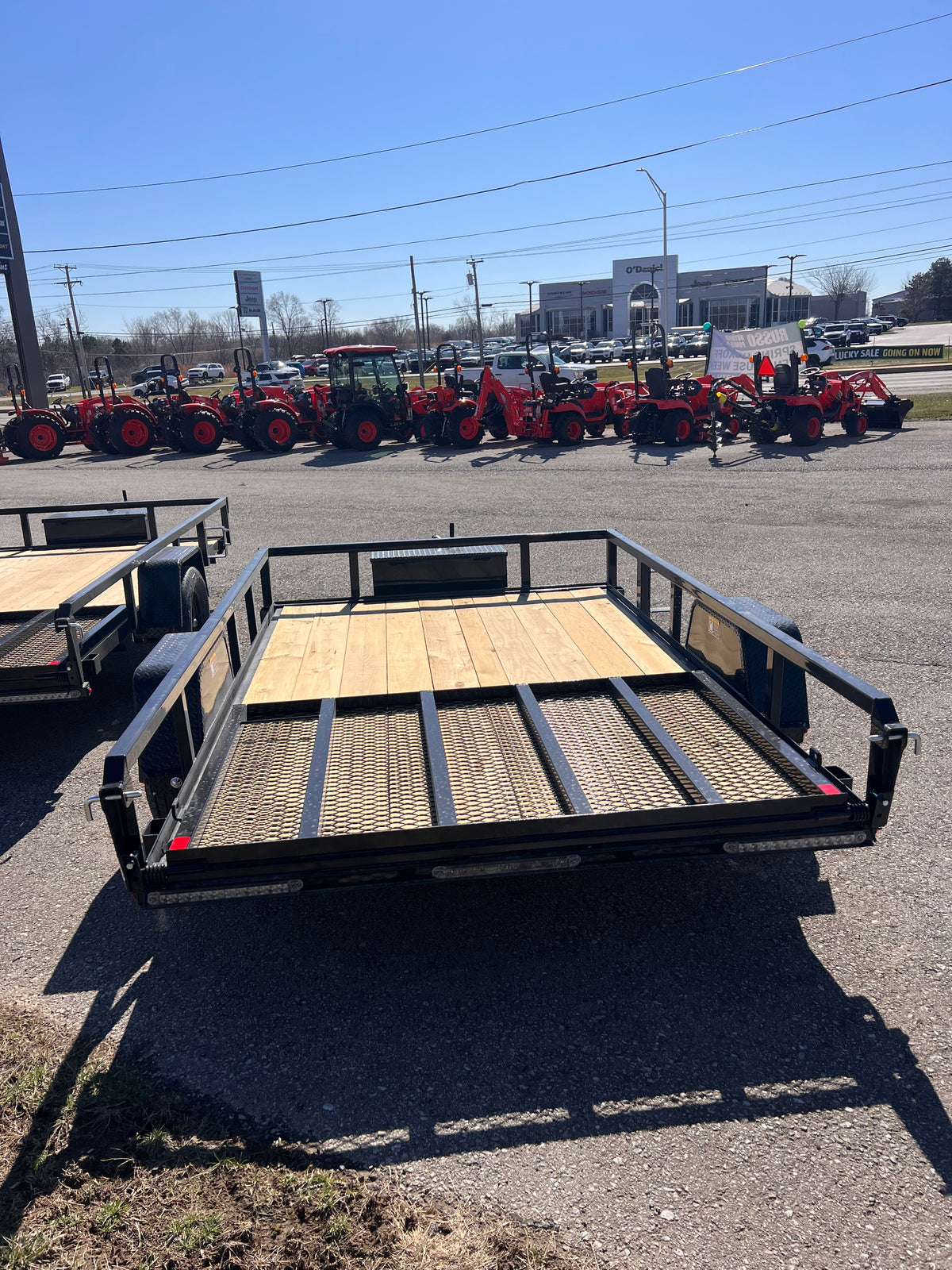 H&H Trailers H7610RS-030 10 ft. Steel Utility Trailer