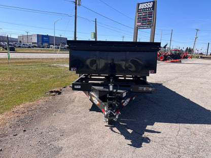 H&H Trailers H8314DBW-B-140 14 Ft. Industrial Dump Trailer