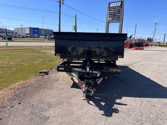 H&H Trailers H8314DBW-B-140 14 Ft. Industrial Dump Trailer