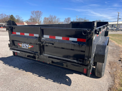 H&H Trailers H8314DBW-B-140 14 Ft. Industrial Dump Trailer