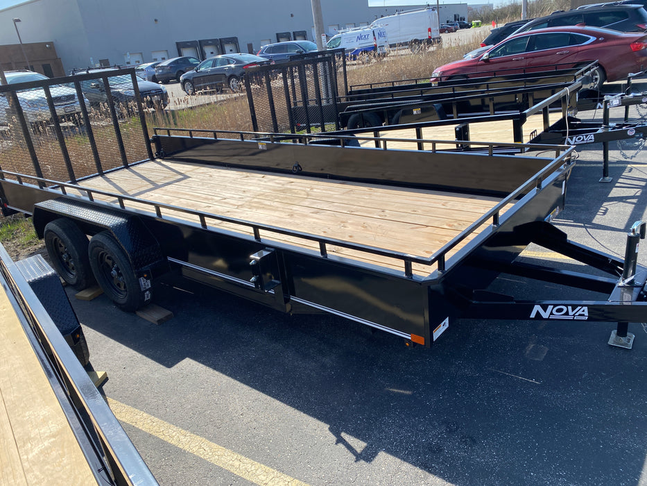 Midsota NUSST8218-BP-070 18 ft. Nova Solid Side Utility