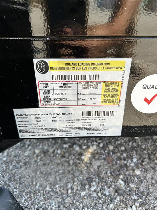 Midsota 22 ft. TBWB-22 Tilt Bed Wide Body Trailer