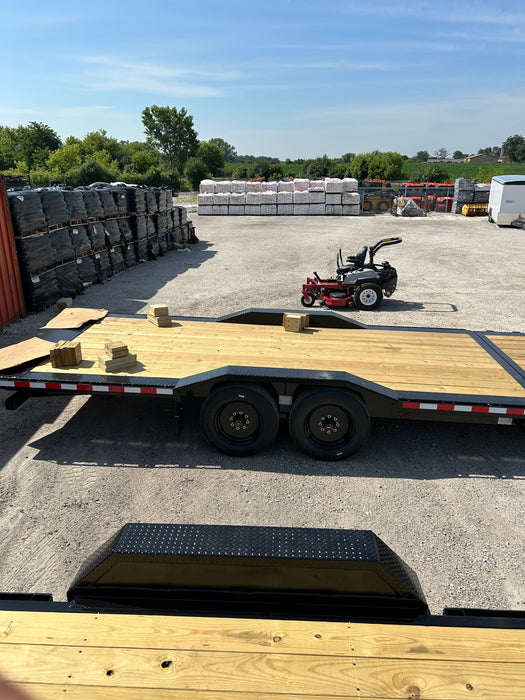 Midsota 22 ft. TBWB-22 Tilt Bed Wide Body Trailer