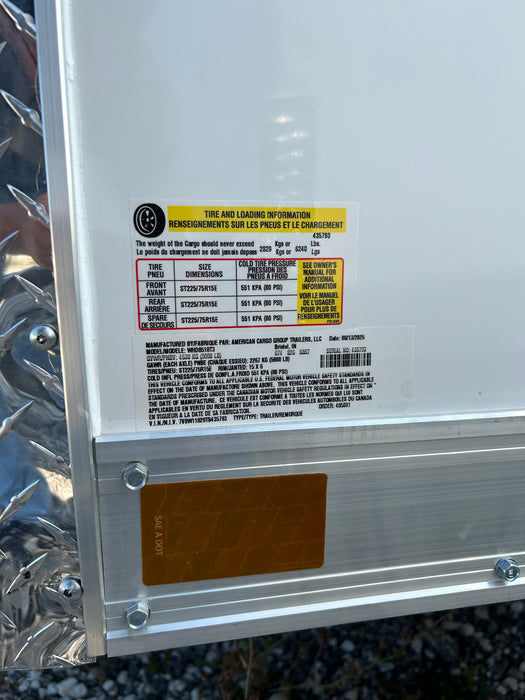 Wells Cargo WHD8518T3 18 ft. Wagon Hd Enclosed Trailer