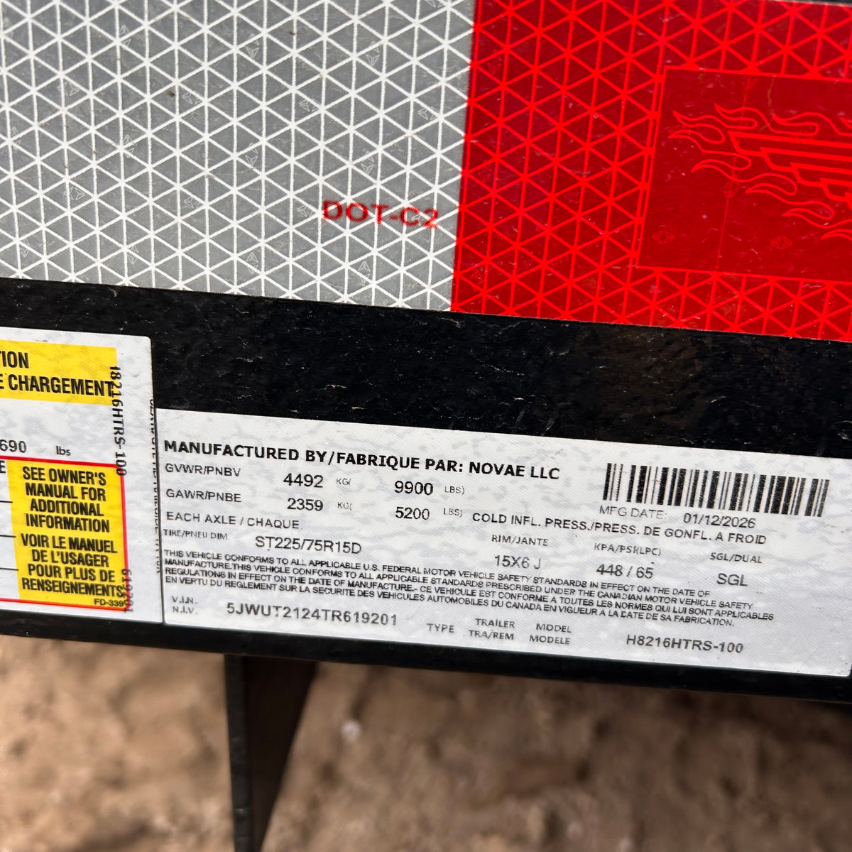H&H Trailers H8216HTRS-100 16 ft. Landscape Trailer