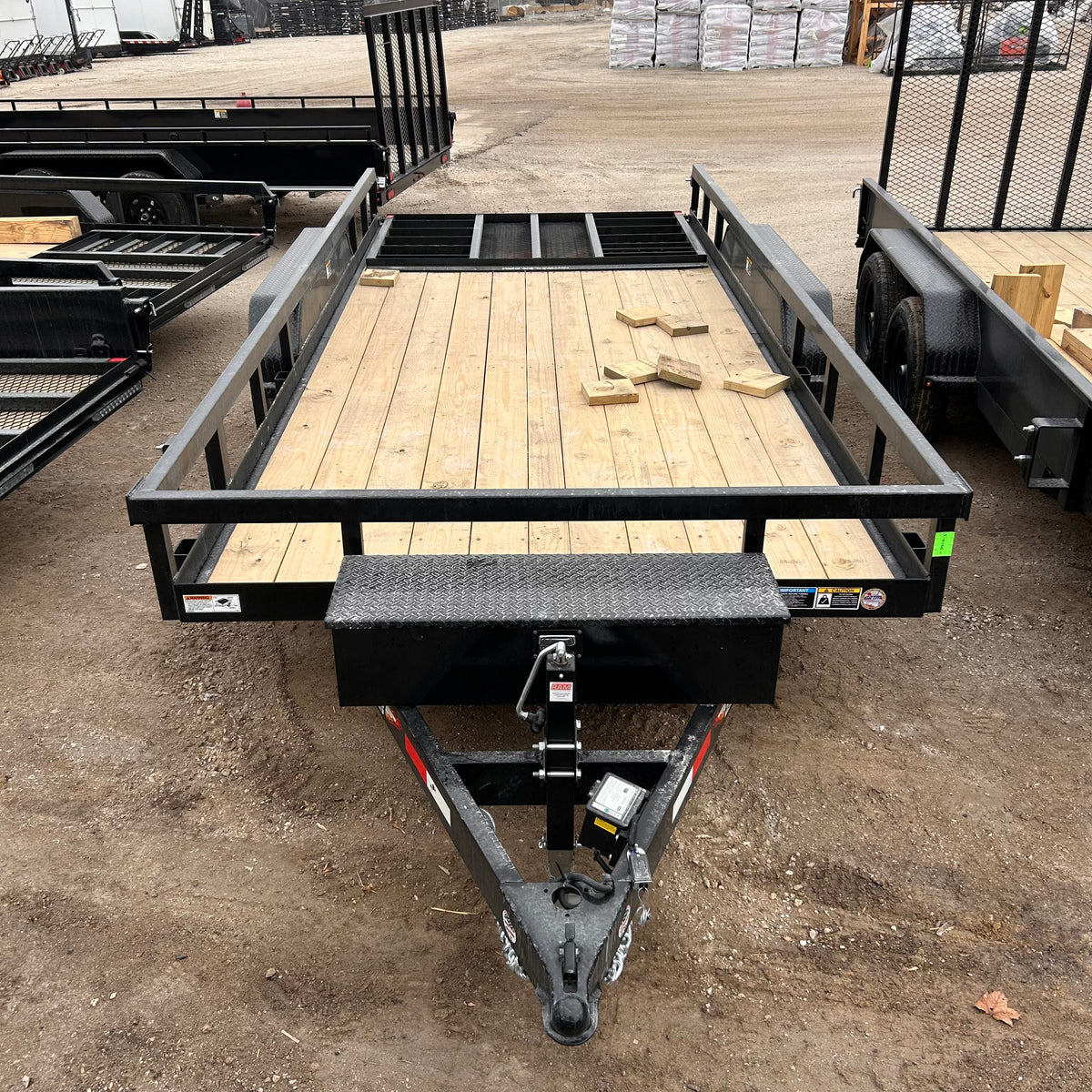H&H Trailers H8216HTRS-100 16 ft. Landscape Trailer