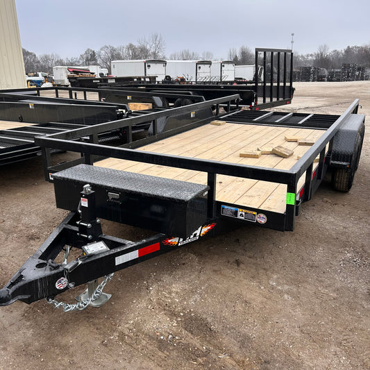 H&H Trailers H8216HTRS-100 16 ft. Landscape Trailer