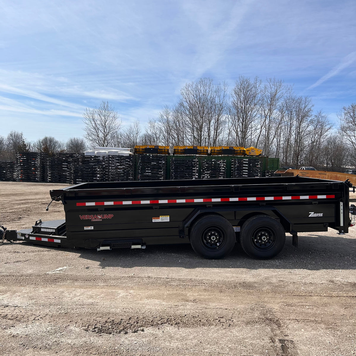 Midsota NHV16-BP-154 16 Ft. Dump Bed Trailer