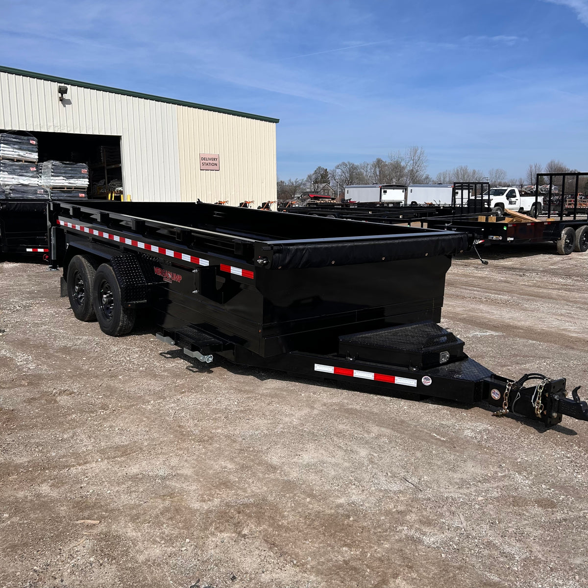 Midsota NHV16-BP-154 16 Ft. Dump Bed Trailer
