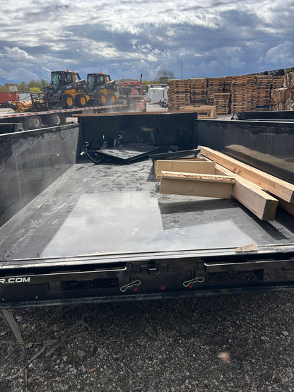 H&H Trailers H8314DBW-B-140 14 Ft. Industrial Dump Trailer