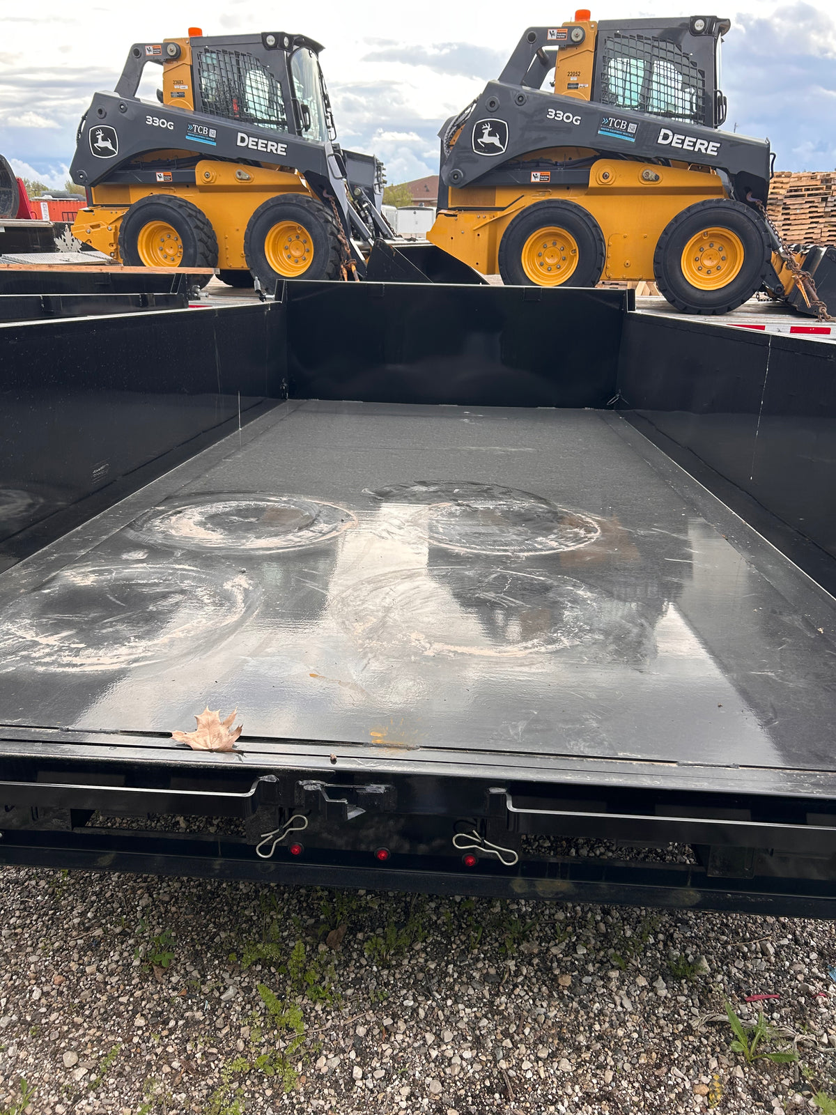 H&H Trailers H8314DBW-B-140 14 Ft. Industrial Dump Trailer
