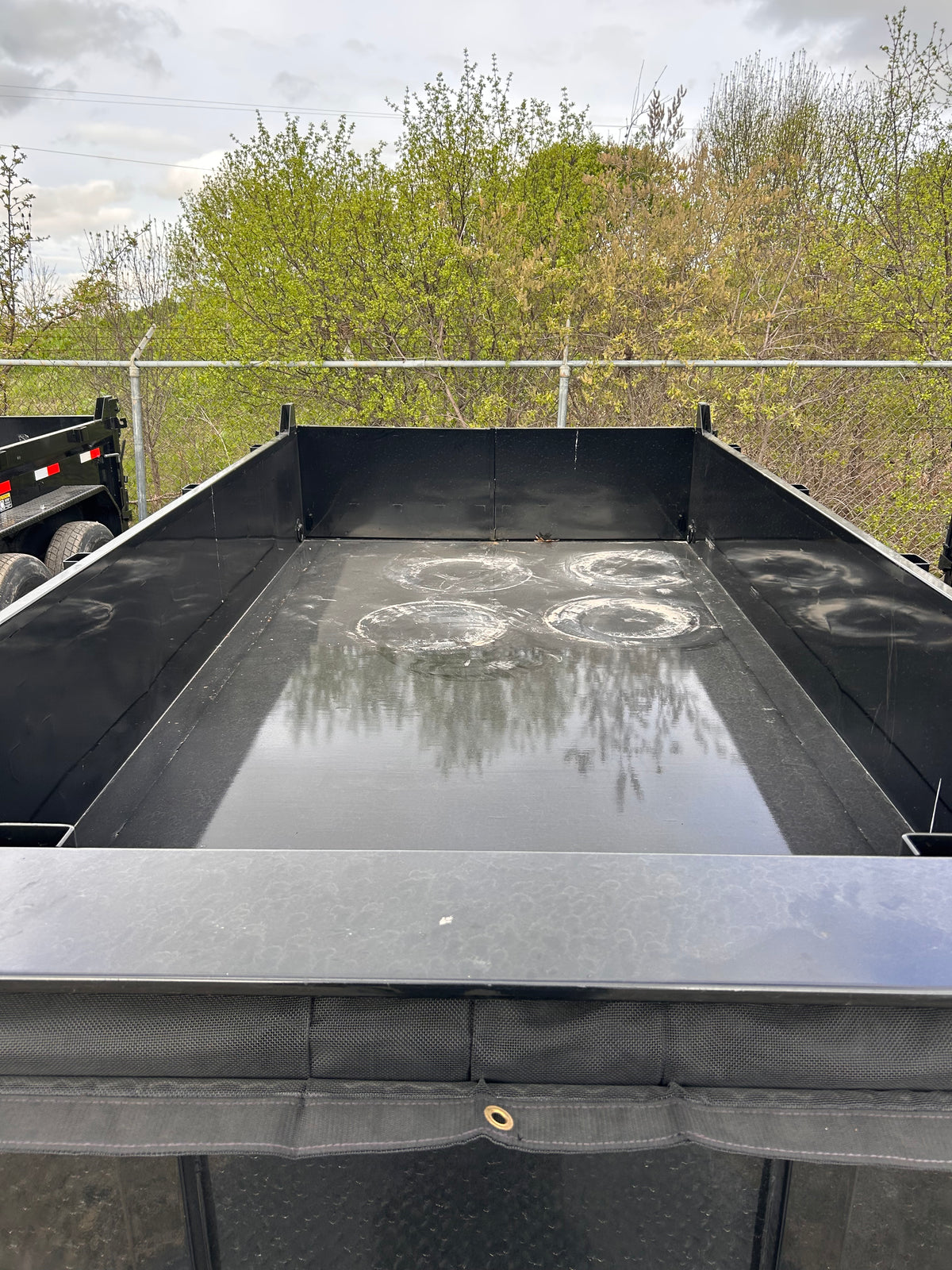 H&H Trailers H8314DBW-B-140 14 Ft. Industrial Dump Trailer