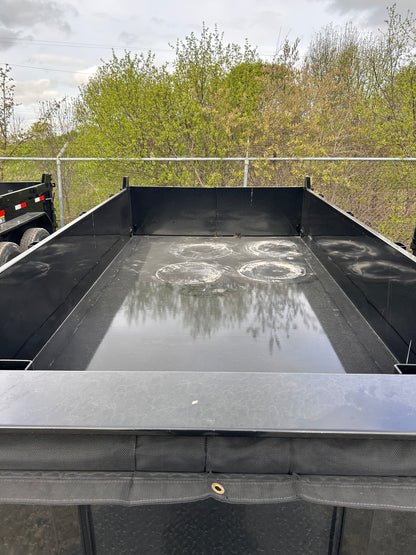 H&H Trailers H8314DBW-B-140 14 Ft. Industrial Dump Trailer