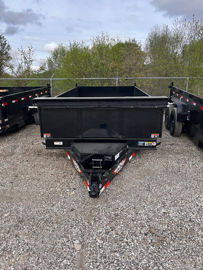 H&H Trailers H8314DBW-B-140 14 Ft. Industrial Dump Trailer