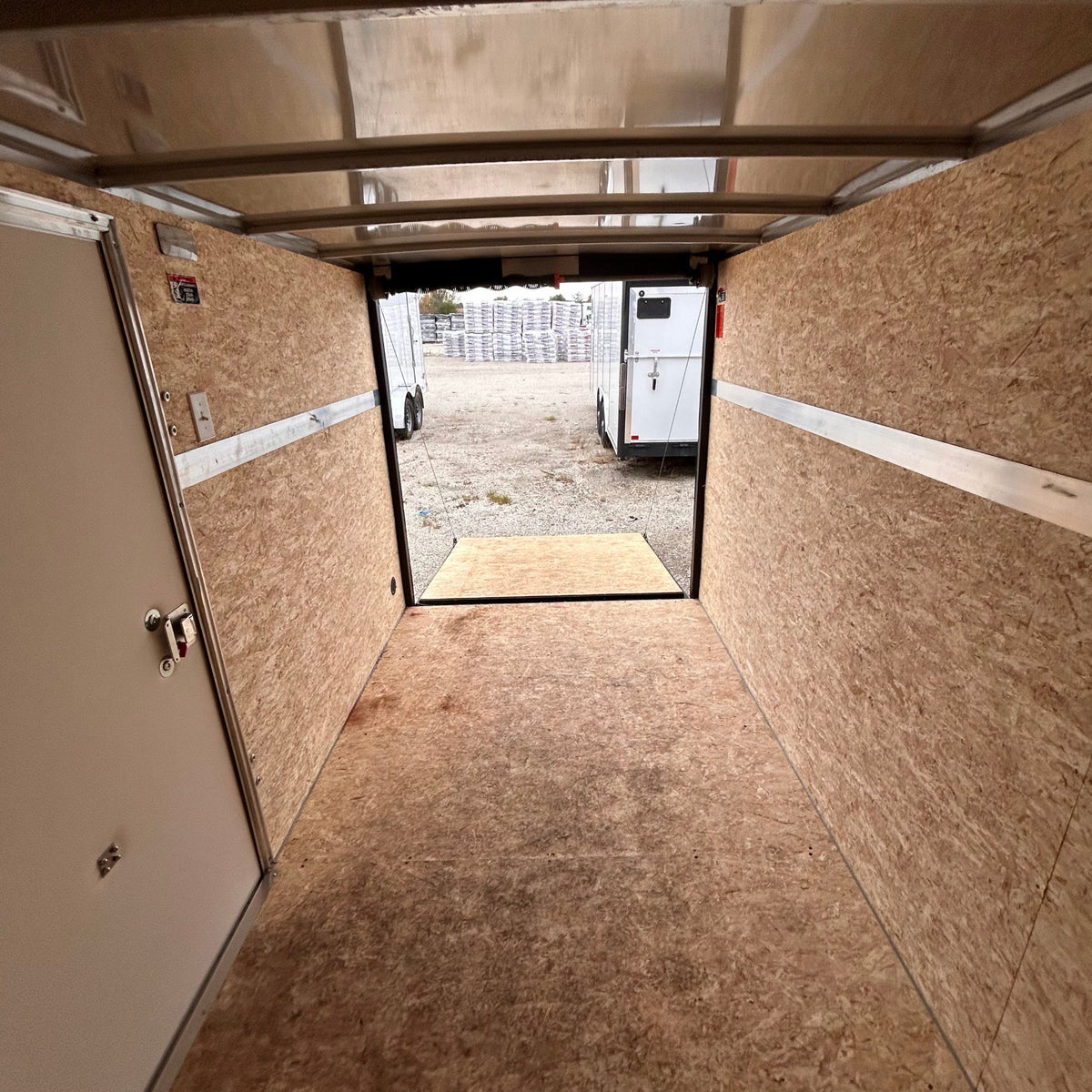 H&H Trailer H7210SFTV-035 10 ft. Enclosed Trailer