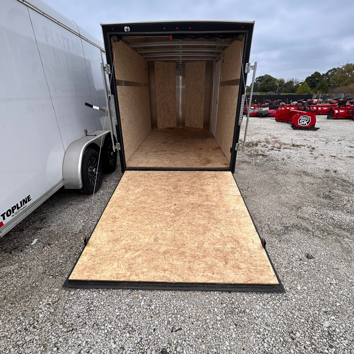 H&H Trailer H7210SFTV-035 10 ft. Enclosed Trailer