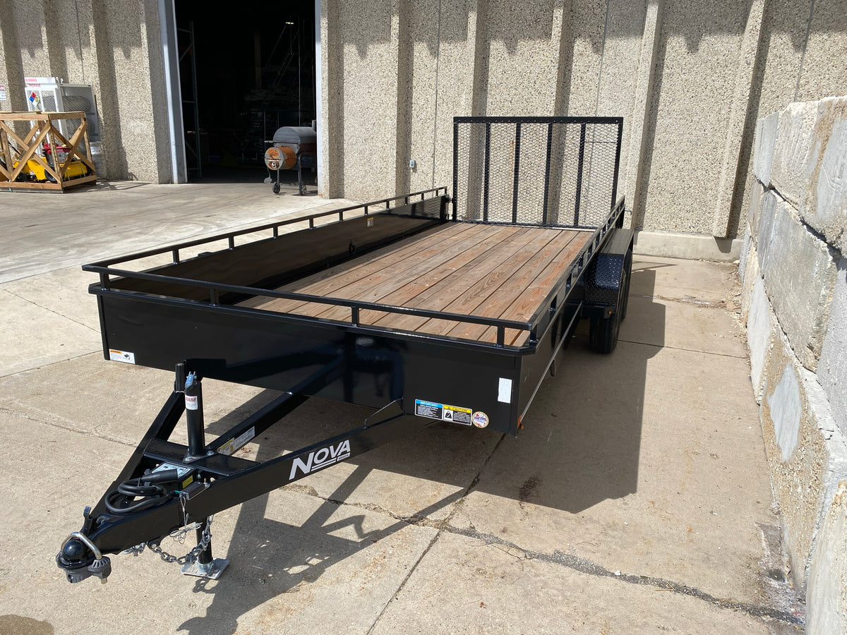 Midsota Nova NUSST8218-BP-070 18 ft. Solid Side Utility