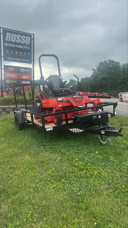 H&H Trailers H8212RS-030 12 ft. Steel Utility Trailer
