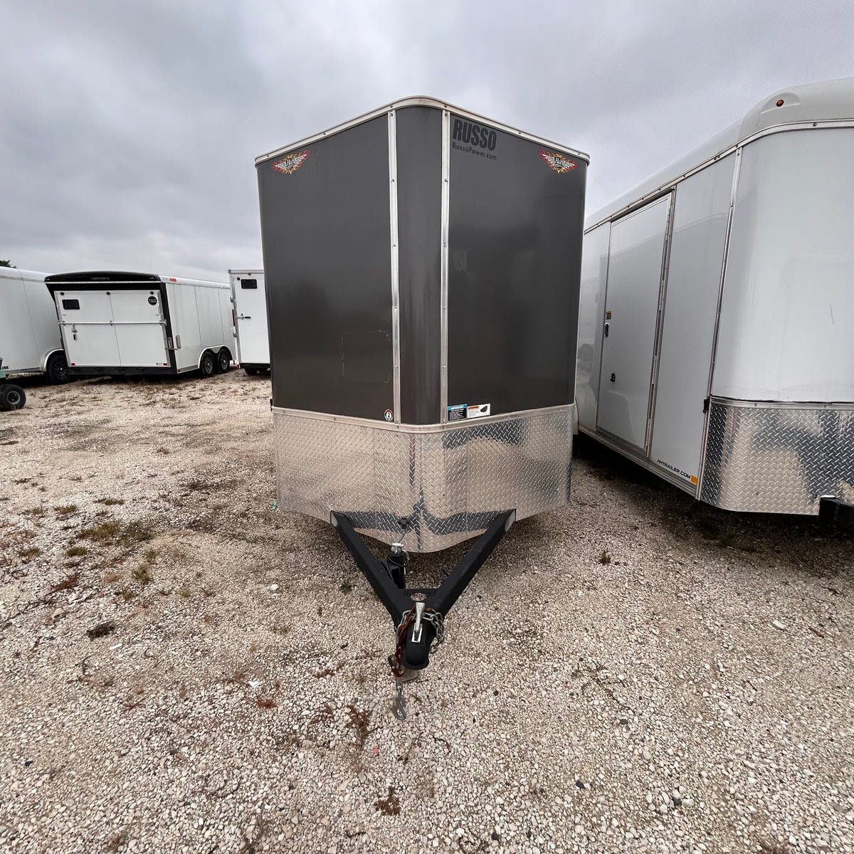 H&H Trailer H7210SFTV-035 10 ft. Enclosed Trailer