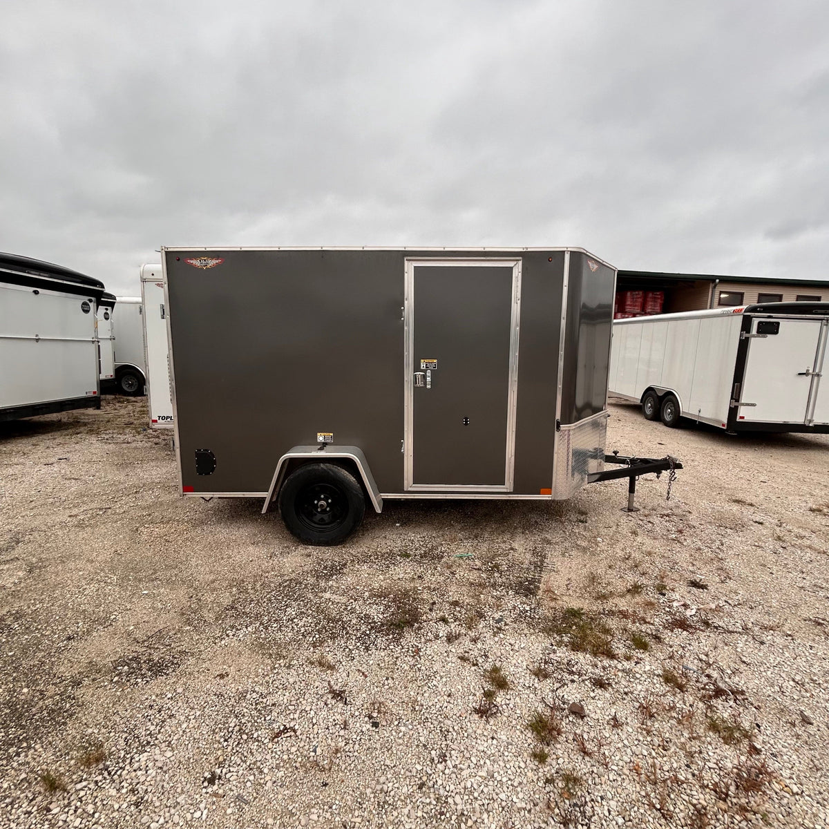 H&H Trailer H7210SFTV-035 10 ft. Enclosed Trailer