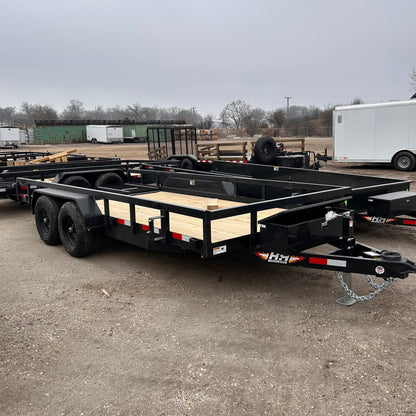 Remolque para paisajismo de 16 pies H&amp;H Trailers H8216HTRS-100