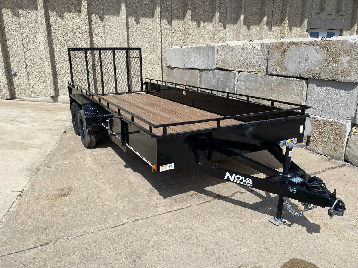 Midsota Nova NUSST8218-BP-070 18 ft. Solid Side Utility