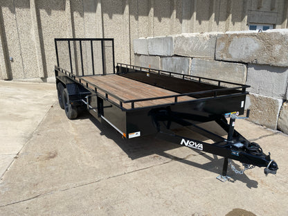 Midsota Nova NUSST8218-BP-070 18 ft. Solid Side Utility