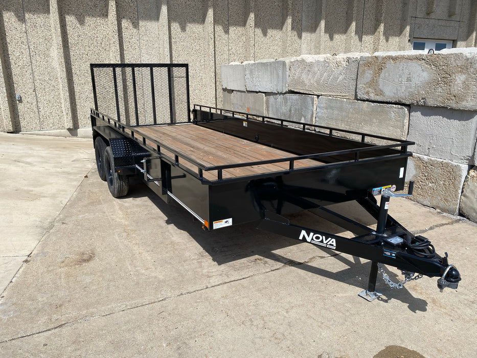 Midsota NUSST8218-BP-070 18 ft. Nova Solid Side Utility