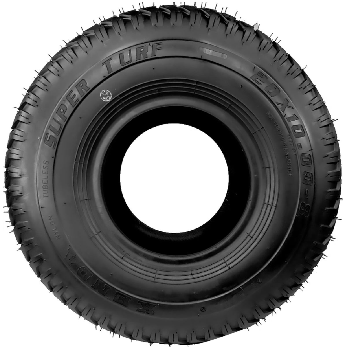 Neumático Kenda K500 Super Turf 20X10.00-8 de 4 capas