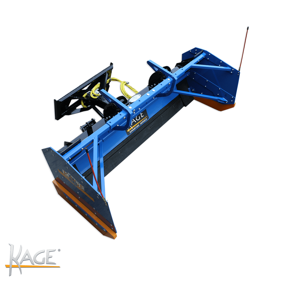 Minicargador Kage SB108 SnowFire de 9 pies. Quitanieves (solo hoja)