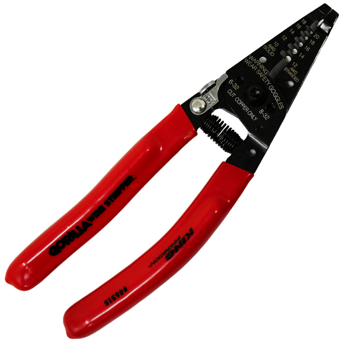 King Innovation 46515 Pelacables/Cortacables Gorilla con seguro de mango