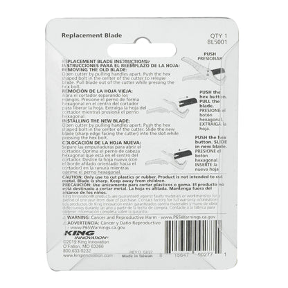 King Innovation BL5001 PTFE Coated Replacement Blade for SB5000