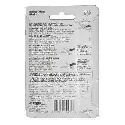 King Innovation BL5010 PTFE Replacement Blades for SB5000
