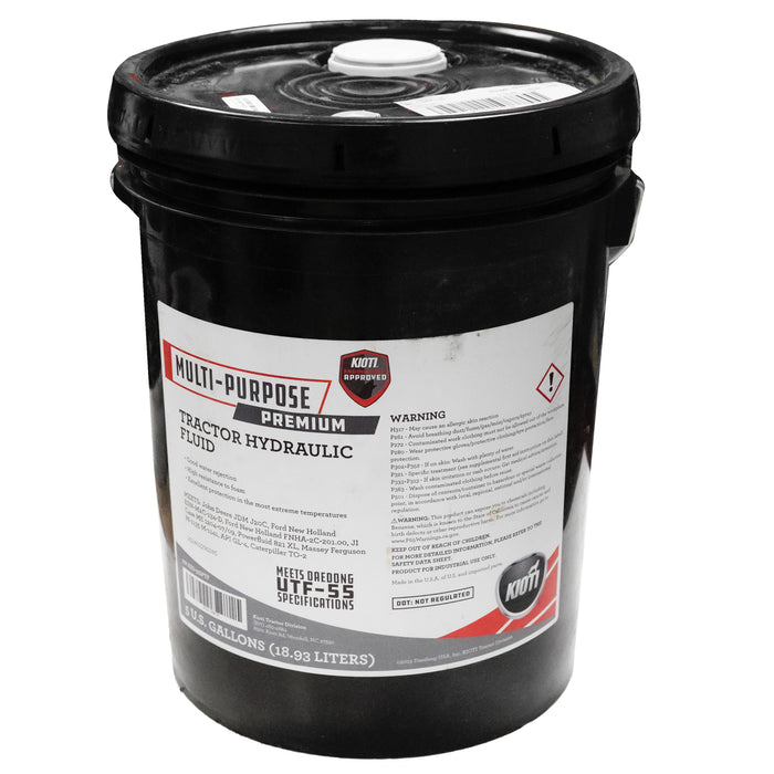 Kioti KIO-5GPTF UTF Multi-Purpose Premium Hydraulic Fluid 5 Gallon