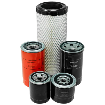 Kioti TC26-F0012A Ck2610H (Antiguo) Kit de Filtros Mecánicos V