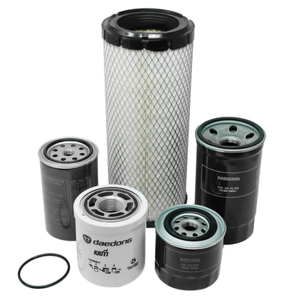 Kioti TD26-F0011B Kit de filtro Dk6010/6020H/Ch/Hse/Chse