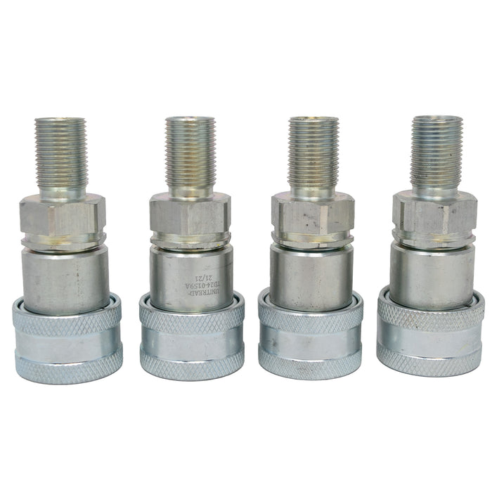 Kioti CKA111 Válvula hidráulica remota de 4 puertos (retén/resorte)