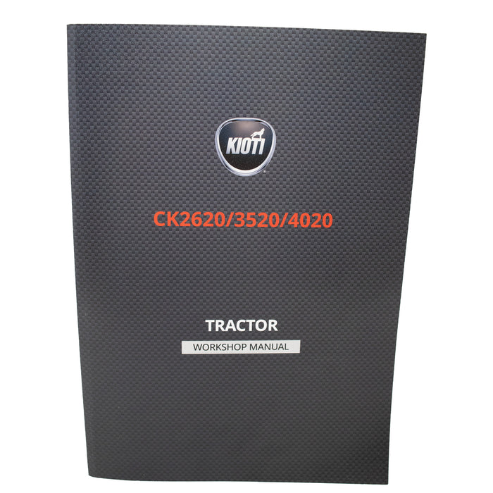Kioti GMW-0080 Workshop Manual (CK2620/3520/4020-EN_USA)