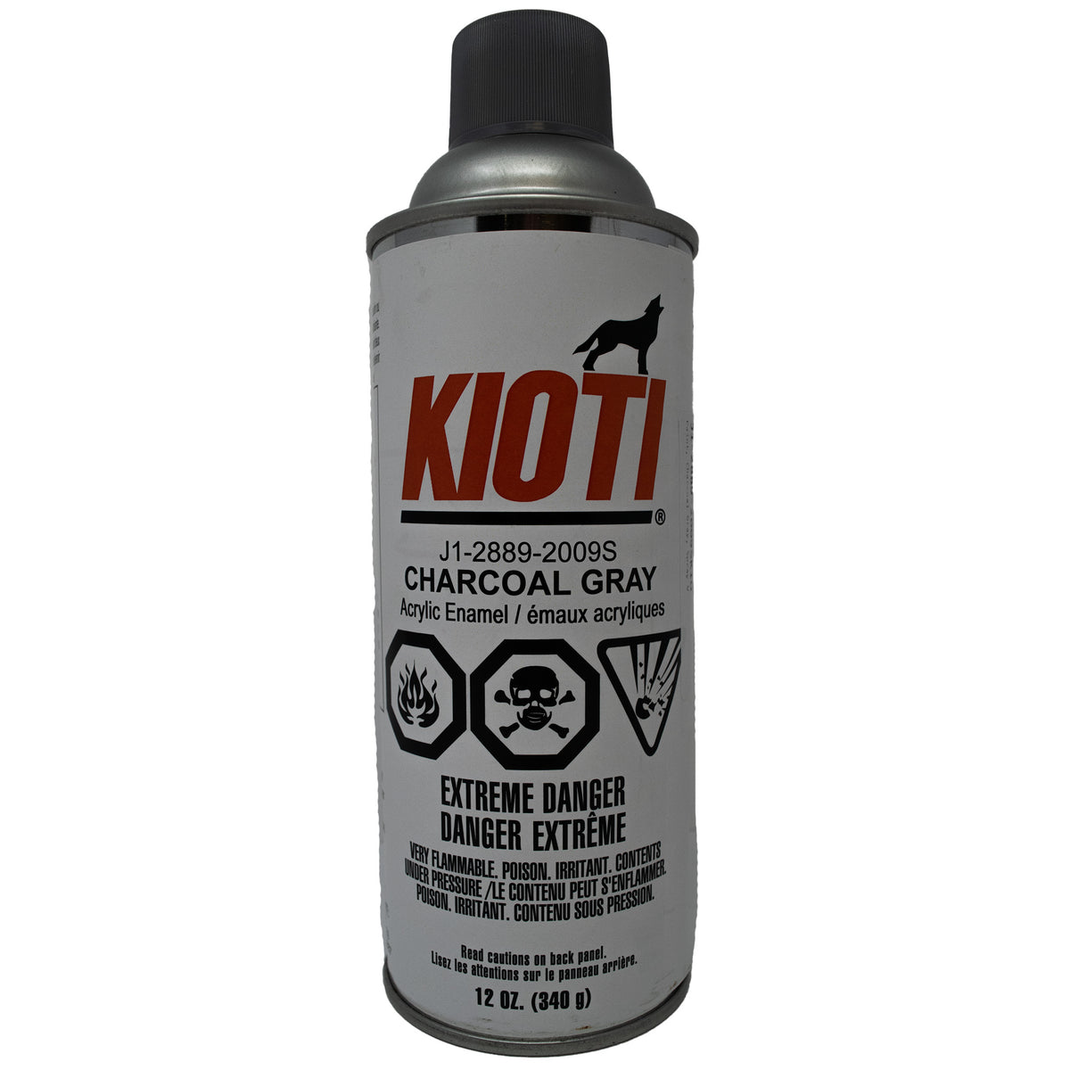Kioti J1-2889-2009S Charcoal Gray Spray Paint