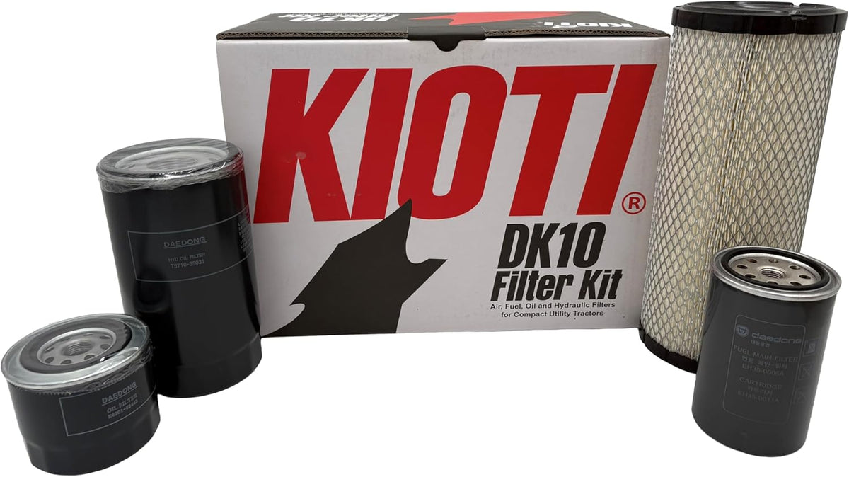 Kioti TD26-F0003A Kit de filtro manual DK